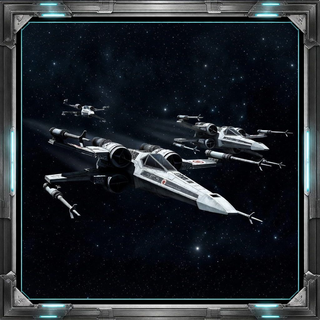 Imperial X-wing superiority snubfighters