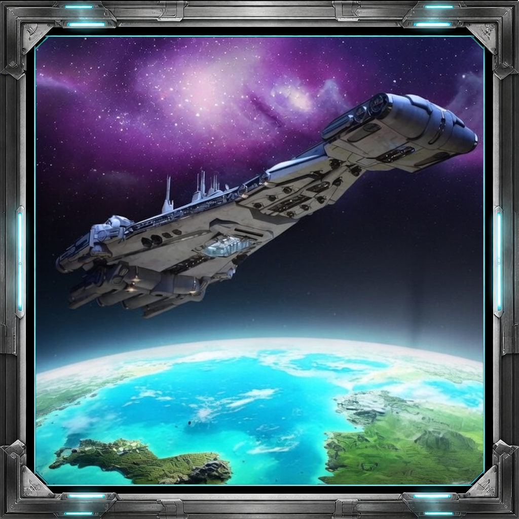 Purrgil-class starcruiser passenger liner over a resort world